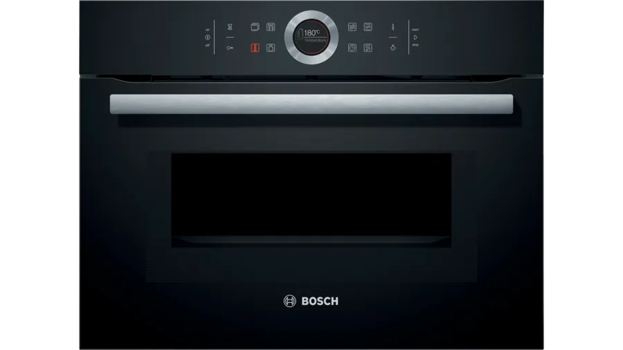 Bosch Series 8 | Built-In Oven 60 x 60 cm Color Black Model-CMG633BB1M | 1 Year Brand Warranty.