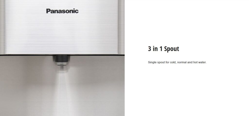 Panasonic Bottom Load Water Dispenser Silver SDM-WD3531BG