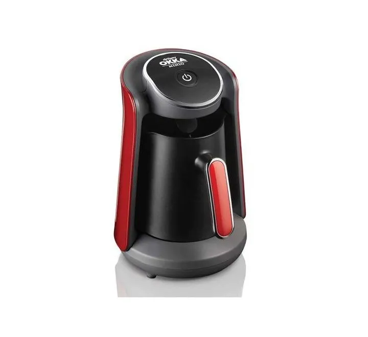 Arzum Okka Minio Coffee Maker 480W Red/Black Model-OK004-N | 1 Year Brand Warranty.