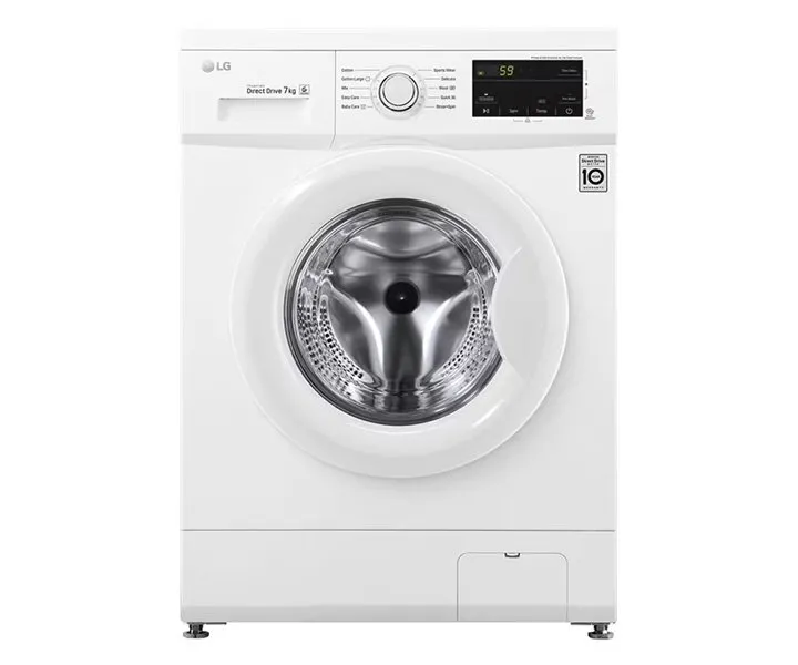 LG 7KG Front Load Washing Machine 6 Motion Direct Drive Smart Diagnosis™ Model FH2J3QDNG0P| 1 Year Warranty