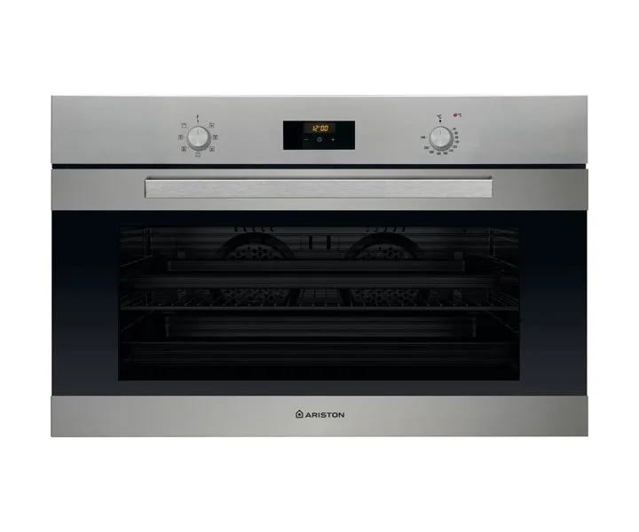 Ariston Built in 90 cm Electric Oven Electronic Controls with LED Display Inox Model-MS5744IXA | 1 Year Full Warranty