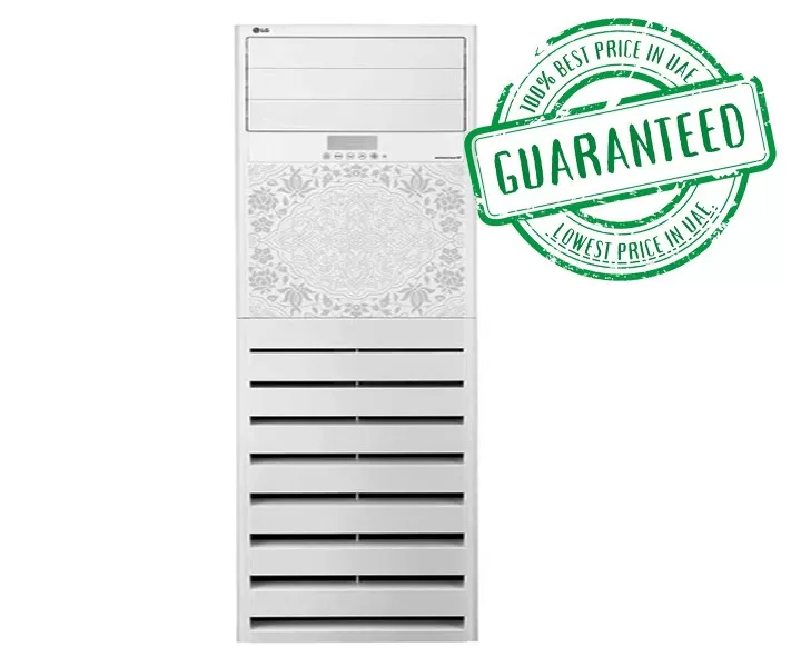 LG 2.5 Ton Floor Standing Air Conditioner With Remote Control Power Cooling White Model- APQ30.