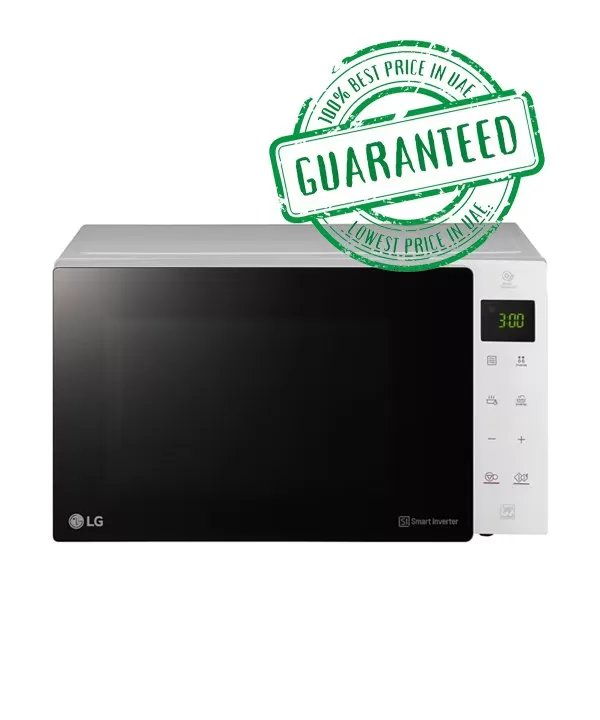 LG 25 Liter Microwave Oven With Grill 1700 Watts Color White Grill Model | MH6535GISW 1 Year Full Warranty.