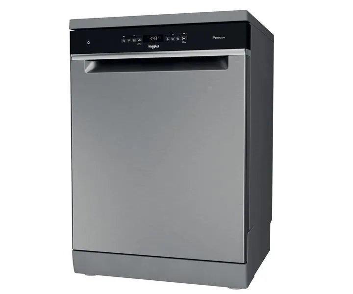 Whirlpool Free Standing Dishwasher 14 Place Settings Inox Colour Model- WFO3O41PLX | 1 Year Full Warranty