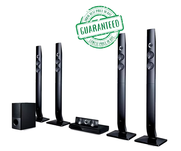 LG 5.1 Channel 1000W Bluetooth Home Theatre System Dolby Audio Full HD Black Model- LHD71C