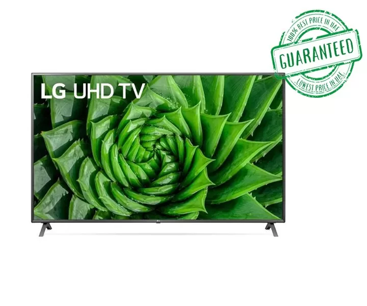 LG UHD 4K TV 75 Inch UN80 Series Cinema Screen Design 4K Active HDR WebOS Smart ThinQ AI Model- 75UN8080PVA