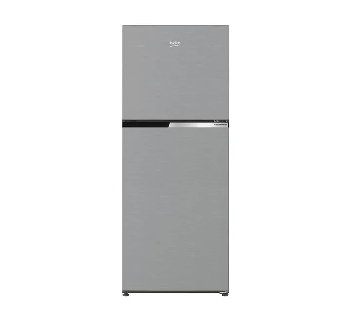 Beko 250Ltr Refrigerator Gross Prosmart inverter compressor Titanium Inox Colour Model RDNT300XS | 1 Year Full 5 Years Compressor Warranty