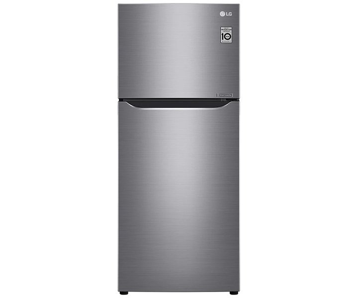 LG Refrigerator 345 Liter Double Door Top mount Freezer Silver Colour Model – GRC342SLBB International Version