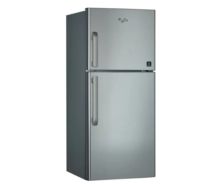Whirlpool Free Standing 242L Double Door Refrigerator Silver Model WTM302RSL | 1 Year Full Warranty.