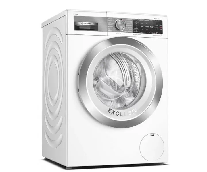 Bosch 10 Kg Front Load Washing Machine 1600 RPM Color White Model- WAX32E90ME.