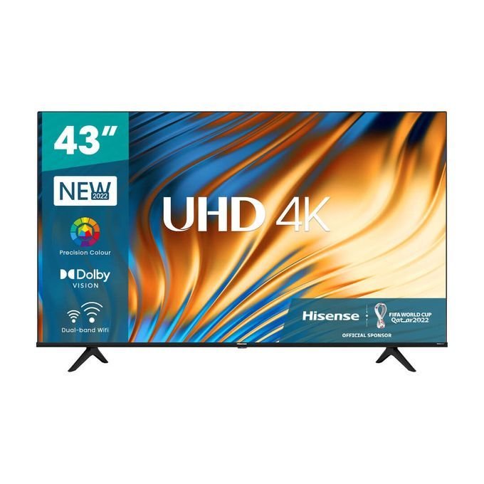 Hisense 43 Inch 4K UHD Frameless Smart TV - 43A61H |Dhabione.com