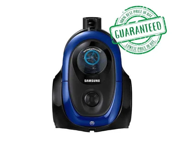Samsung Canister Vacuum Cleaner With Cyclone Force & Anti-Tangle Turbine Model- VC18M2120SBSG| 1 Year Warranty