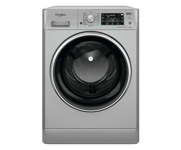 Whirlpool Free Standing Front Load Washing Machine 10 KG Silver Model- FFD10449SBCV | 1 Year Full Warranty