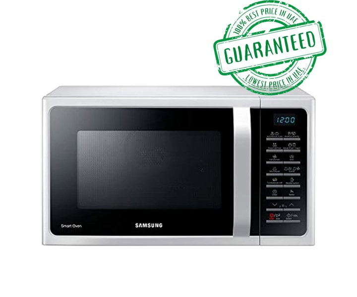 Samsung 28 Liter Microwave Grill And Convection White Model MC28H5015AW | 1 Year Full Warranty