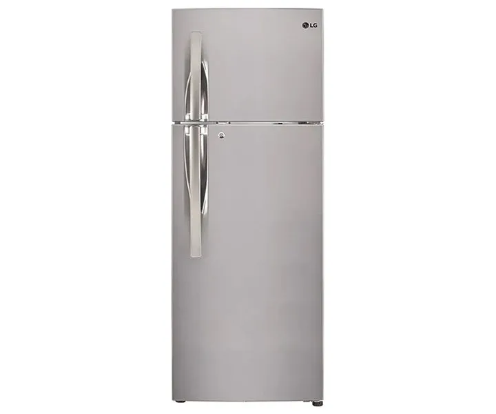 LG 322 Liter Refrigerator Double Door Inverter Compressor Stainless Steel Color Silver Model | GLG322SLBB.