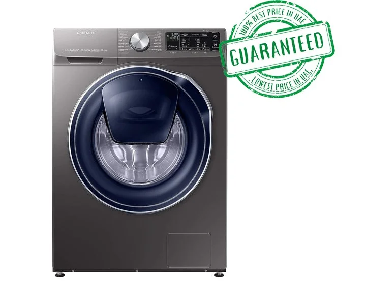 Samsung 10Kg 1400 RPM Front Load Washing machine with Add Wash Inox Model- WW10N64FRPX/GU
