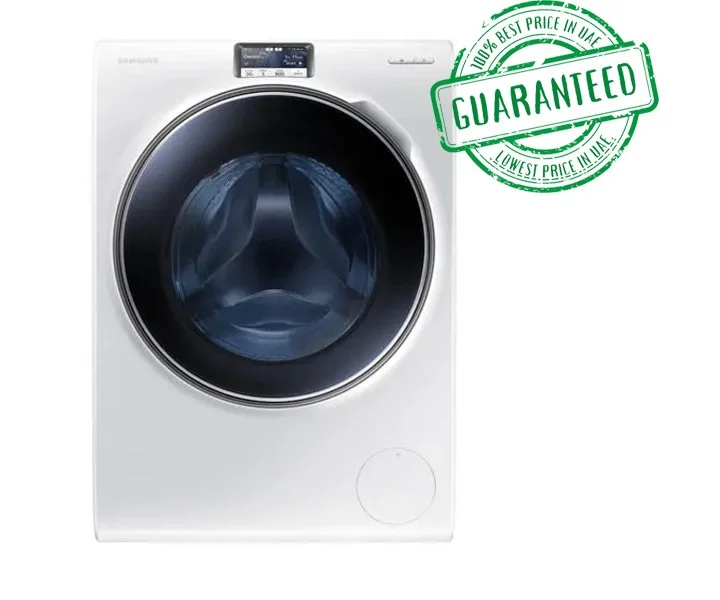 Samsung 10 kg Freestanding Front Load Washing Machine With Eco bubble White Model WW10H9600EW | 1 Year Full Warranty