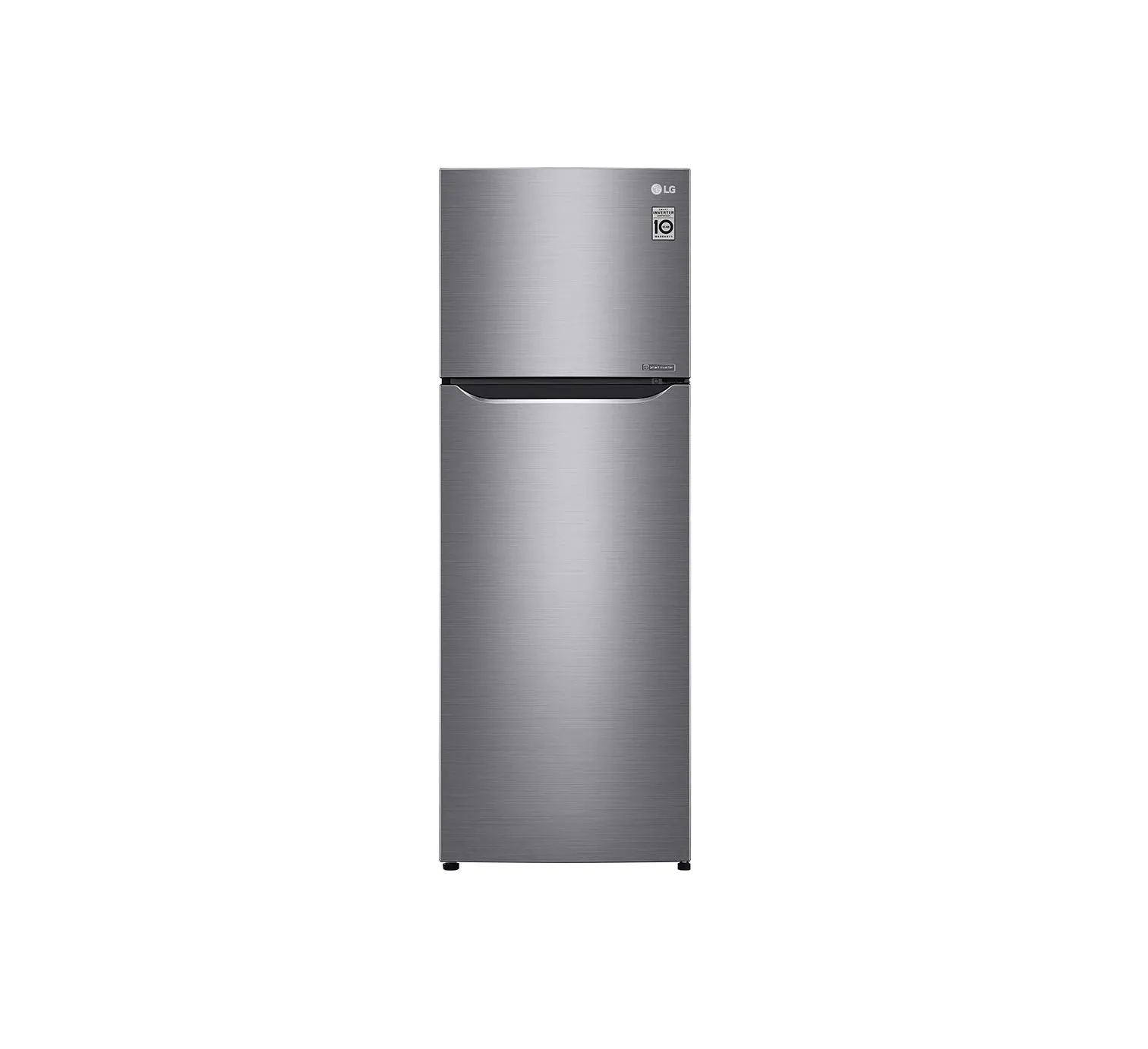 LG Top Mount Fridge Refrigerator 312L Dark Graphite Silver Colour Model- GNB402SLCB  | 1 Year Full & 5 Years Compressor Warranty