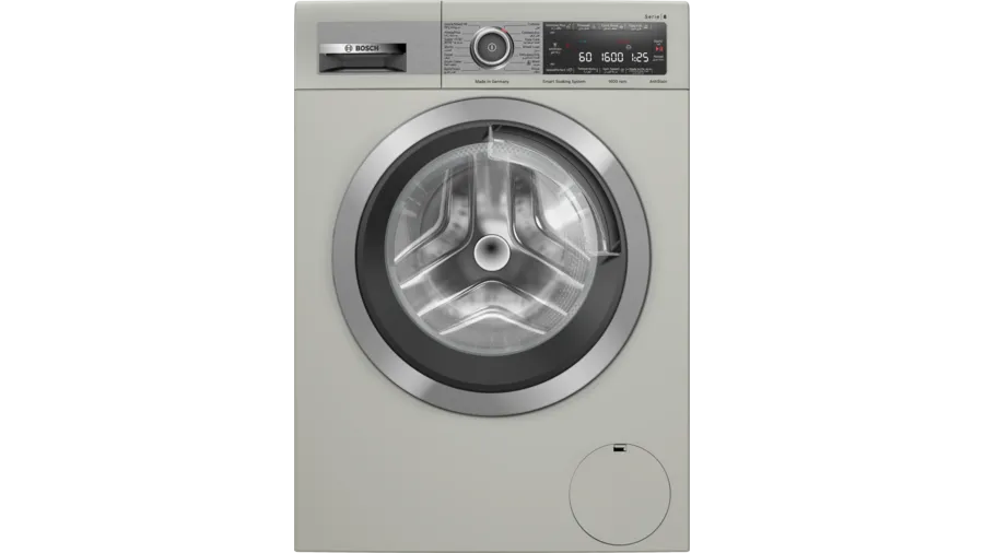 Bosch1600W  10 kg Washing Machine Silver Inox Model WAX32MX0GC | 1 Year Brand Warranty.