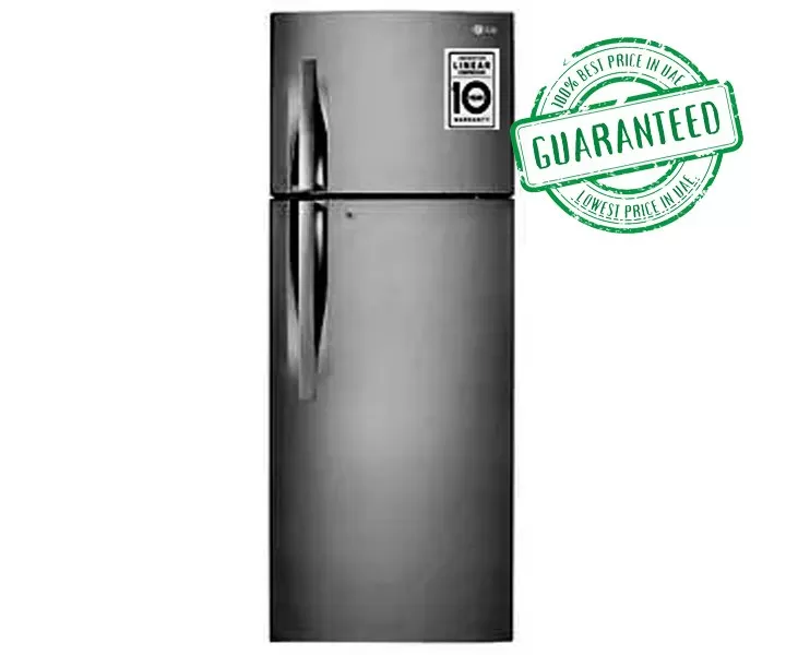 LG 322 Liter Top Mount Refrigerator Door Cooling With Linear Cooling™ Color Silver Model- GLC322RLBN.