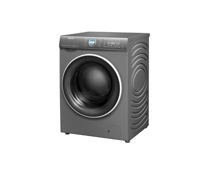 Hisense 12 Kg Front Load Washing Machine 1400 RPM Quick Washer Inverter Color Grey Model – WFQA1214EVJMT – 1 Year Warranty.