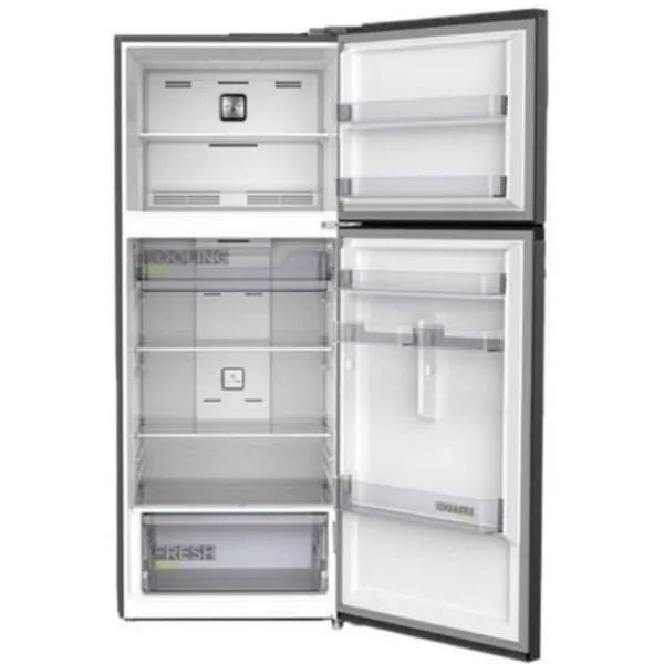 Midea 466 Litre Top Mount Double Door Refrigerator Silver Model MDRT645MTE46 | 1 Year Full 5 Years Compressor Warranty.