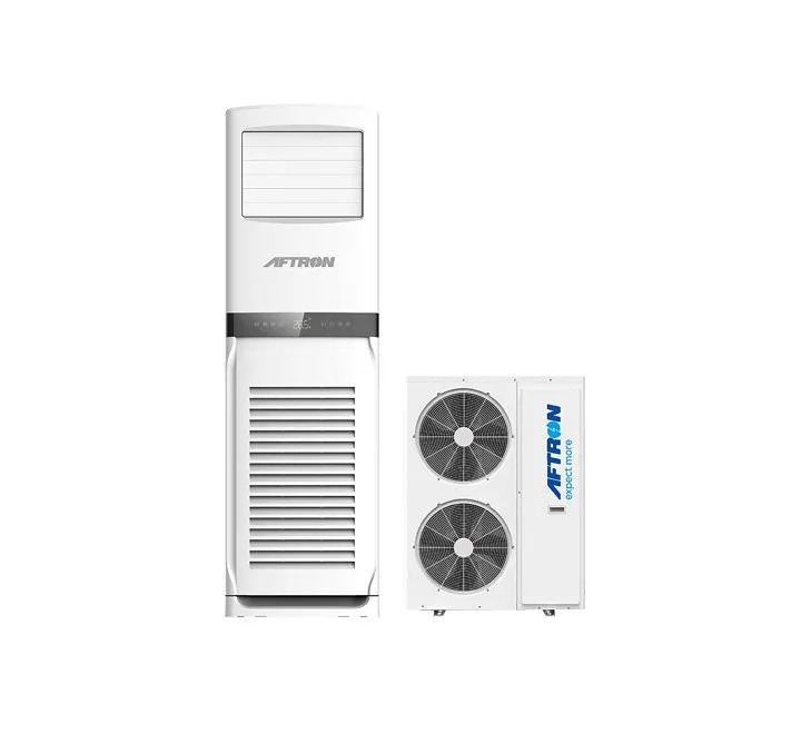 Aftron 5 Ton Floor Standing Air Conditioner 60000 BTU Color White Model – AFFSAC6040SBH/SCHPA – 1 Year Full 5 Years Compressor Warranty.