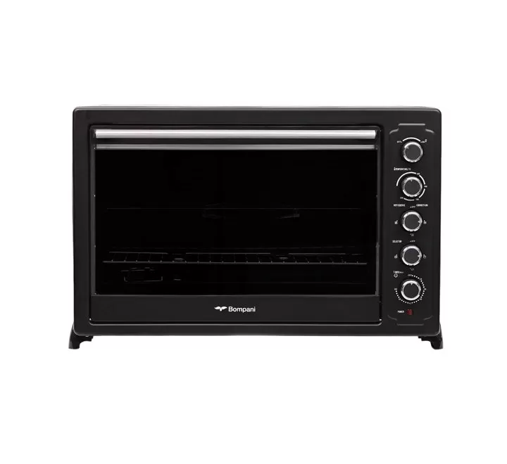 Bompani 120 Liters Electric Oven With Rotisserie And Convection Fan Black Model BEO120 | 1 Year Warranty.
