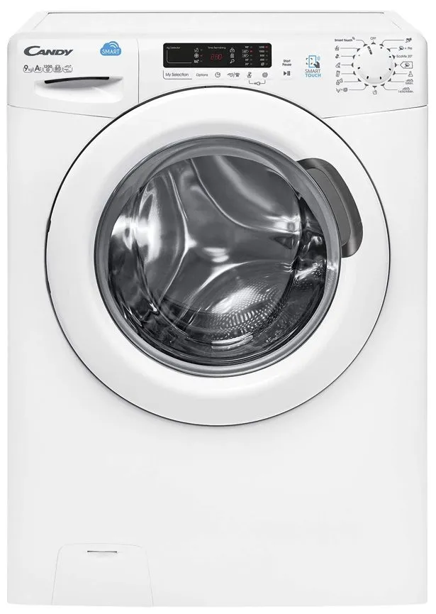 Candy 9 Kg Front Load Washing Machine White Model CS1292D2/1-19 | 1 Year Full Warranty
