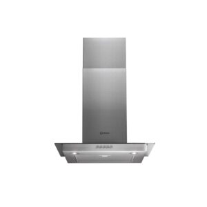 Indesit Cooker Hood Wall Mounted Stainless Steel IHF6.5SAMIX