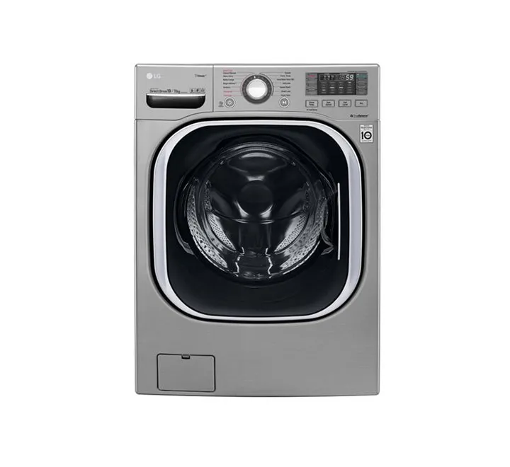 LG 20 Kg Washer 11 Kg Dryer Front Load Washing Machine Inverter Direct Drive Motor Color Silver Model – F0K1CHK2T2 – 1 Year Full Warranty.