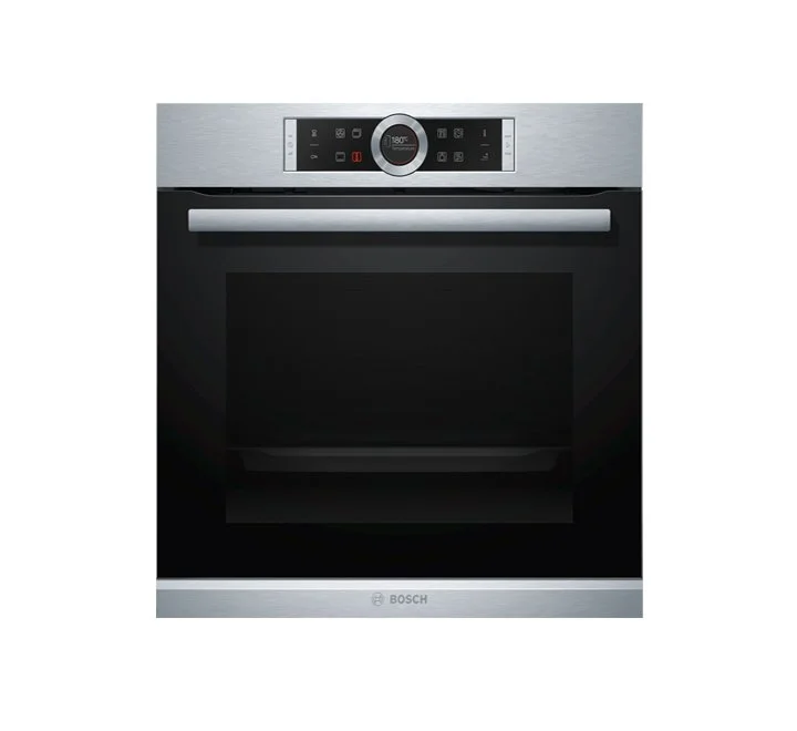 Bosch 71 Litres Built In Electric Oven Black Model HBG655BS1M | 1 Year Brand Warranty.