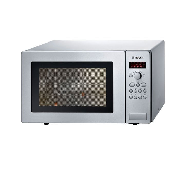 Bosch 25 Liters Microwave Oven Color Silver Model HMT84G451M | 1 Year Brand Warranty.
