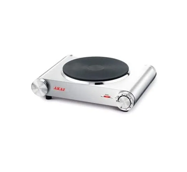 Akai Electric Hot Plate Cooker Color Silver Model – HPMA-1S – 1 Year Warranty.