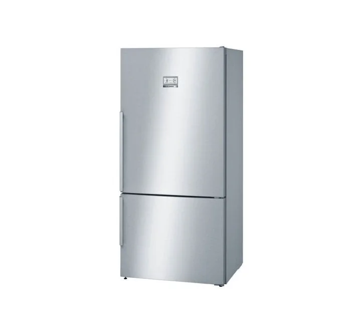 Bosch 682 Liters Bottom Freezer With Refrigerator On Top Silver Inox Model KGN86AI30M | 1 Year Full 5 Years Compressor Warranty.