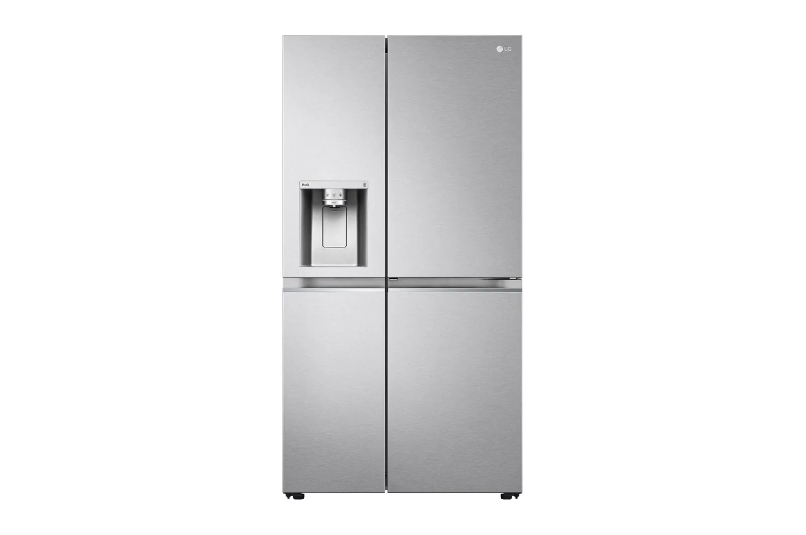LG 889 Liters French Door Refrigerator with Dispenser Inverter Line Compressor Silver Model GCJ348CSFS | 1 Year Full 5 Years Compressor Warranty
