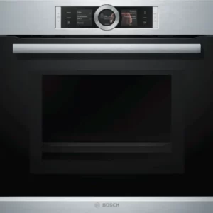 Bosch Built-in Oven with Microwave Function Black HMG636BS1