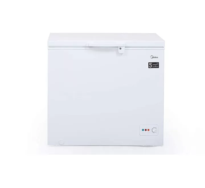 Midea 324 Liter Chest Freezer Single Door White Model HS324C | 1 Year Full 5 Years Compressor Warranty.