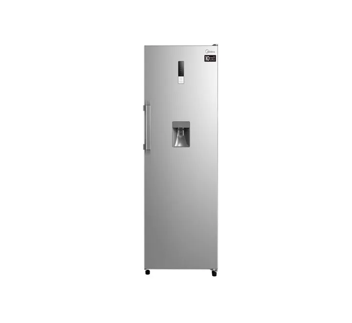 Midea 350L Upright Refrigerator Silver M455LWENS