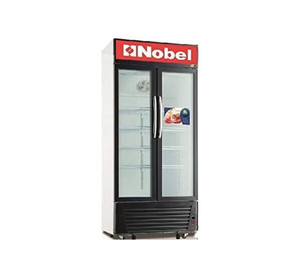 NOBEL 650 Liters Showcase Chiller Double Door