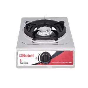 NOBEL Single Gas Stove With Brass Auto Ignition