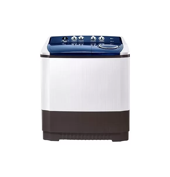 LG 16 Kg Twin Tub Semi Automatic Washing Machine Color White Model P1860RWPC | 1 Year Full Warranty.