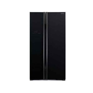 Hitachi 700L Side-By-Side Refrigerator Black RS700PUK2GBK