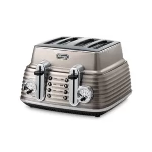 DeLonghi Scultura 4-slice Toaster Model CTZ4003BG