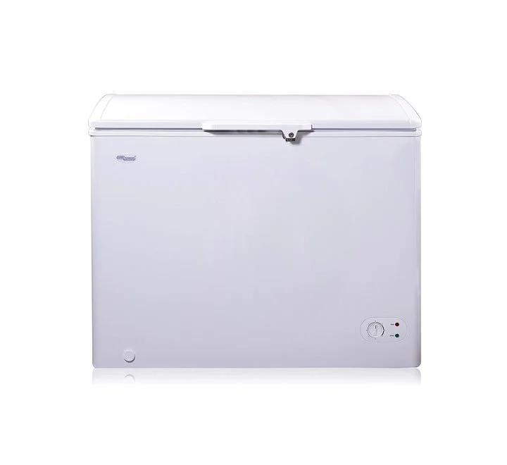 Super General 250 Liter Chest Freezer Color White Model-SG F244H | 1 Year Full 5 Year Compressor Warranty.