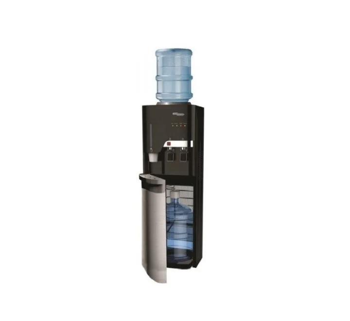 Super General Water Dispenser Top Bottom Loading 2 Water Tanks Water Cooler Dispenser Hot and Cold Color Black Model – SGL3000TBM – 1 Year Full 5 Year Compressor Warranty.