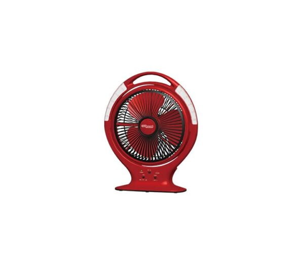 Super General Rechargeable Fan Red SGRF144RK