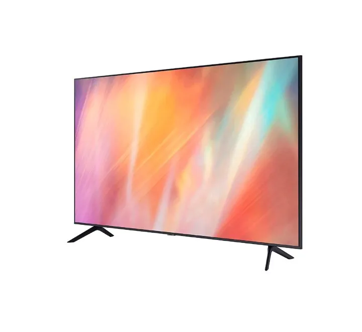 Samsung 75 Inch UHD 4K Flat Crystal Smart TV, AU7700, Titan Gray Model – UA75AU7700UXZN | 1 Year Warranty.