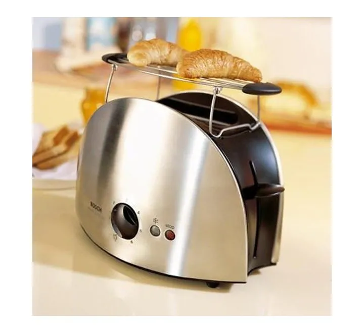 Bosch Toaster 2 Slice Color Private Collection Silver Model TAT6901GB | 1 Year Brand Warranty.