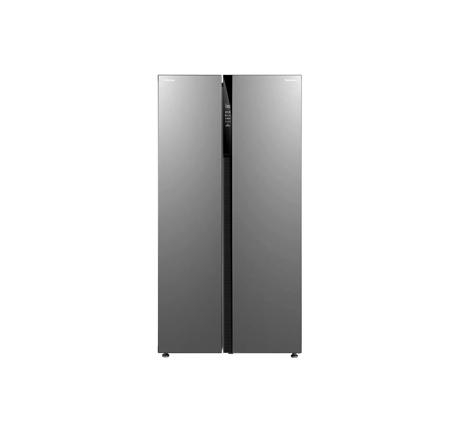 Panasonic 700 Liter Side By Side Refrigerator Stainless Steel Finish Model NRBS703MS | 1 Year Full 10 Year Compressor Warranty.